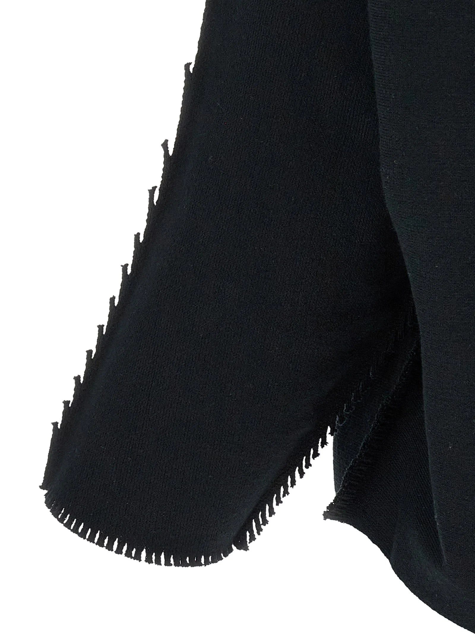 Issey Miyake Black Cotton Cardigan - 2