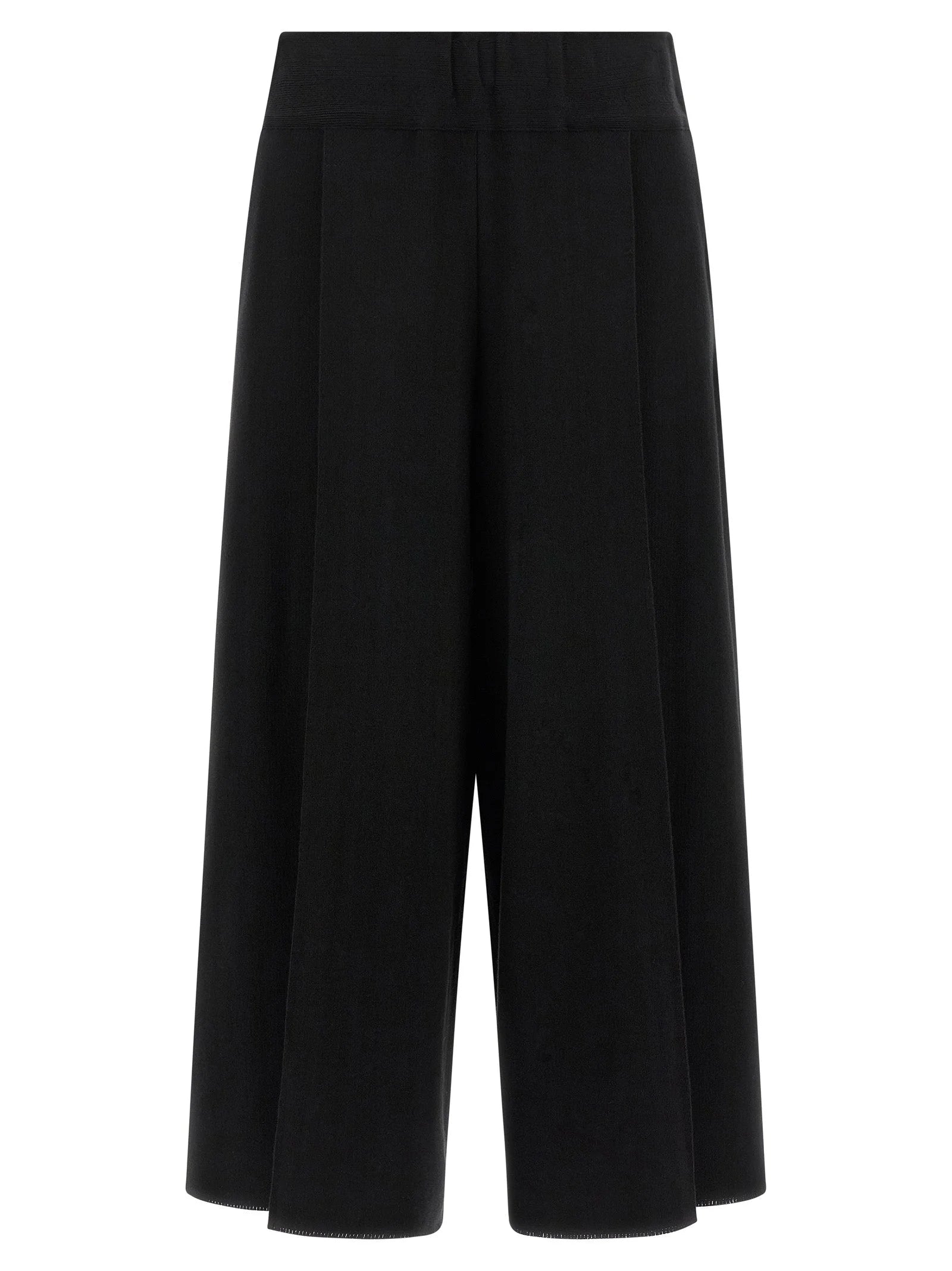 Issey Miyake Black Cotton Casual Pants - 2