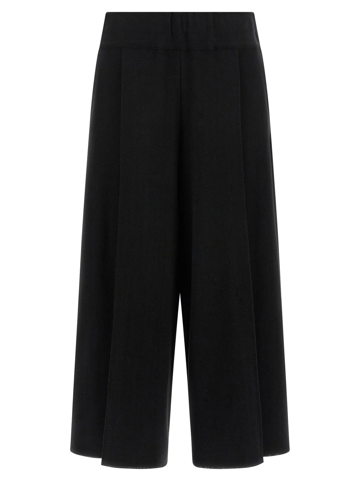 Issey Miyake Black Cotton Casual Pants - 2
