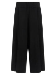 Issey Miyake Black Cotton Casual Pants - 2