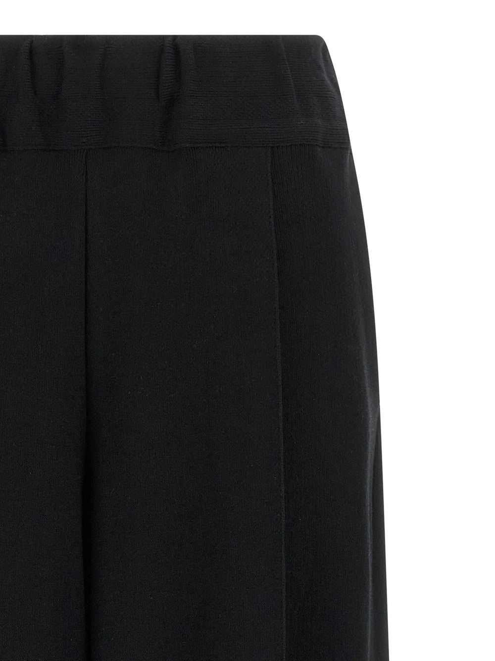 Issey Miyake Black Cotton Casual Pants - 2