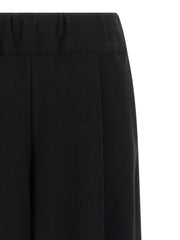 Issey Miyake Black Cotton Casual Pants - 2