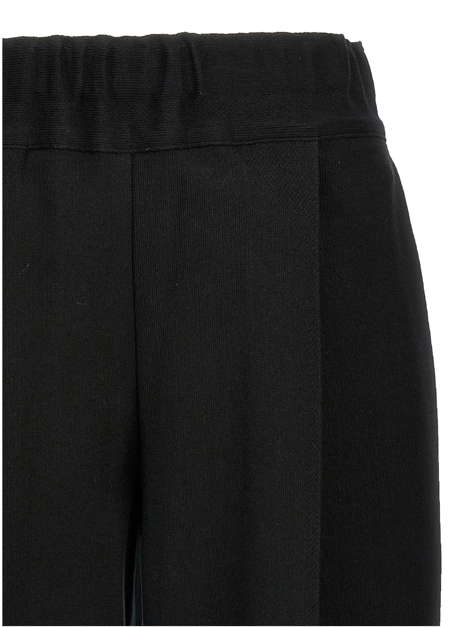 Issey Miyake Black Cotton Casual Pants - 2