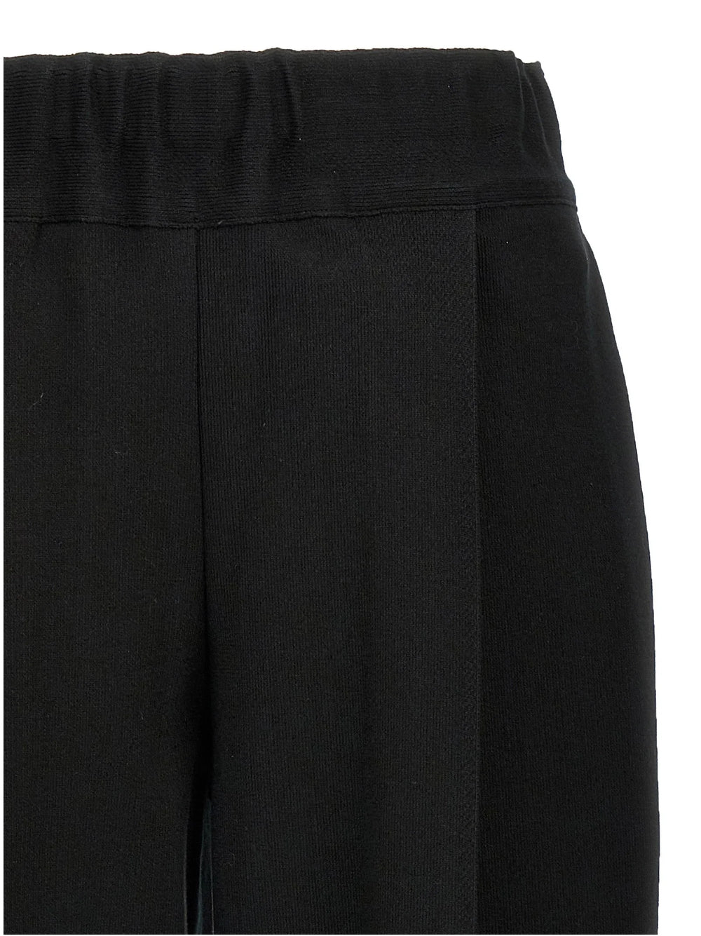 Issey Miyake Black Cotton Casual Pants - 2