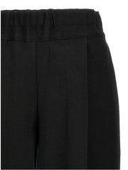 Issey Miyake Black Cotton Casual Pants - 2