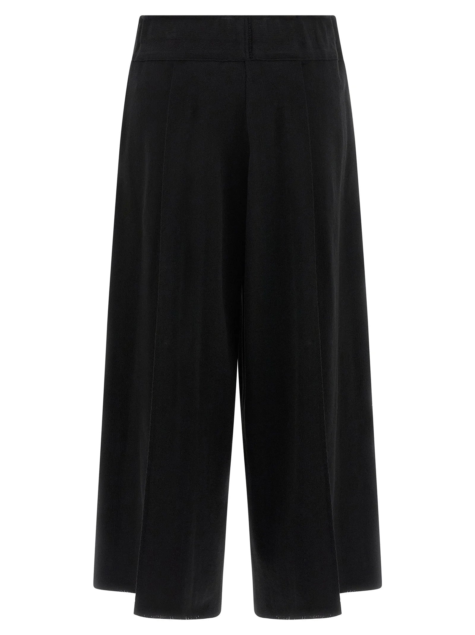 Issey Miyake Black Cotton Casual Pants - 2