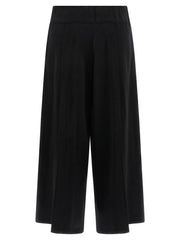 Issey Miyake Black Cotton Casual Pants - 2