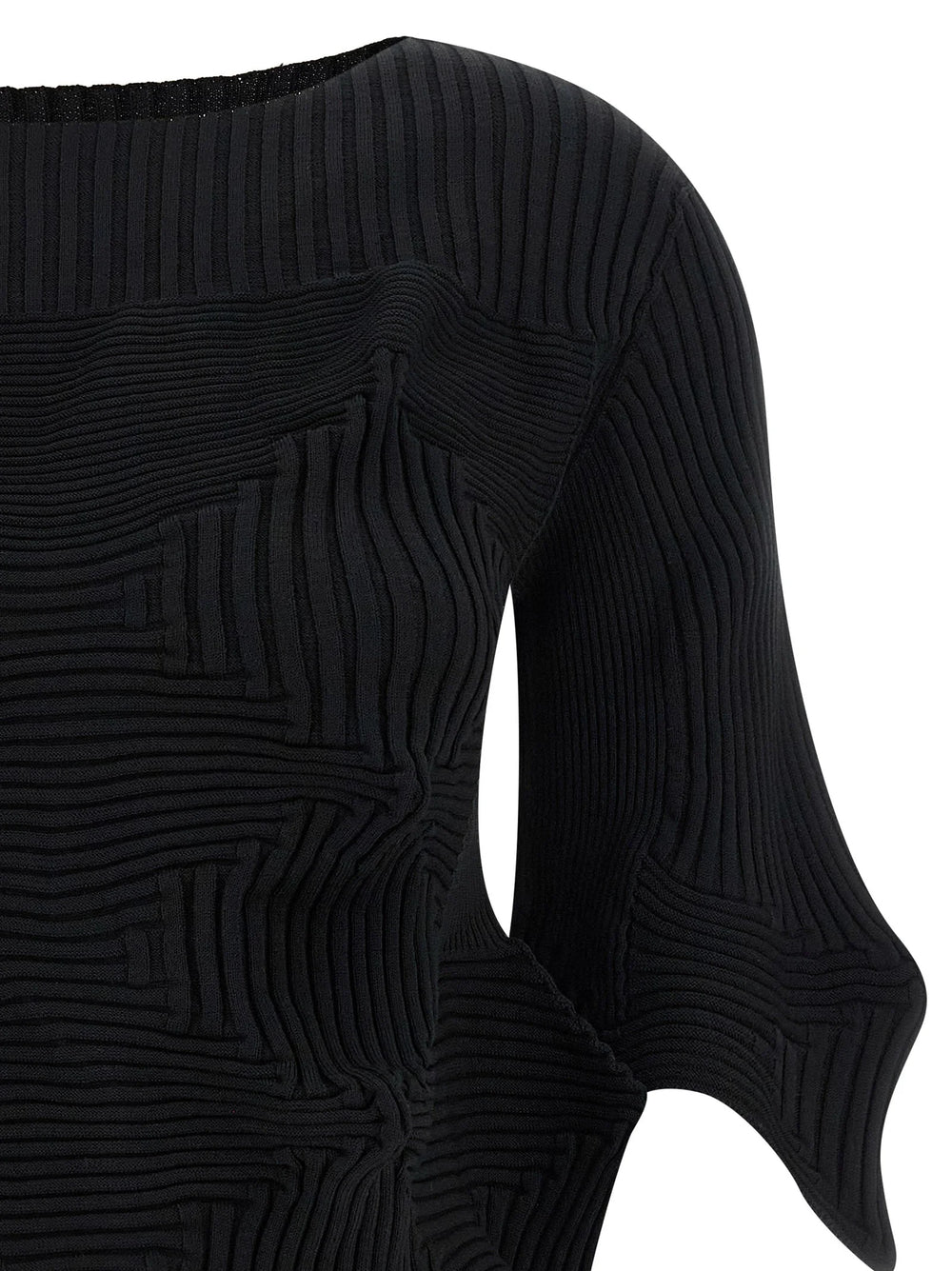 Issey Miyake Black Polyester Blouse - 2