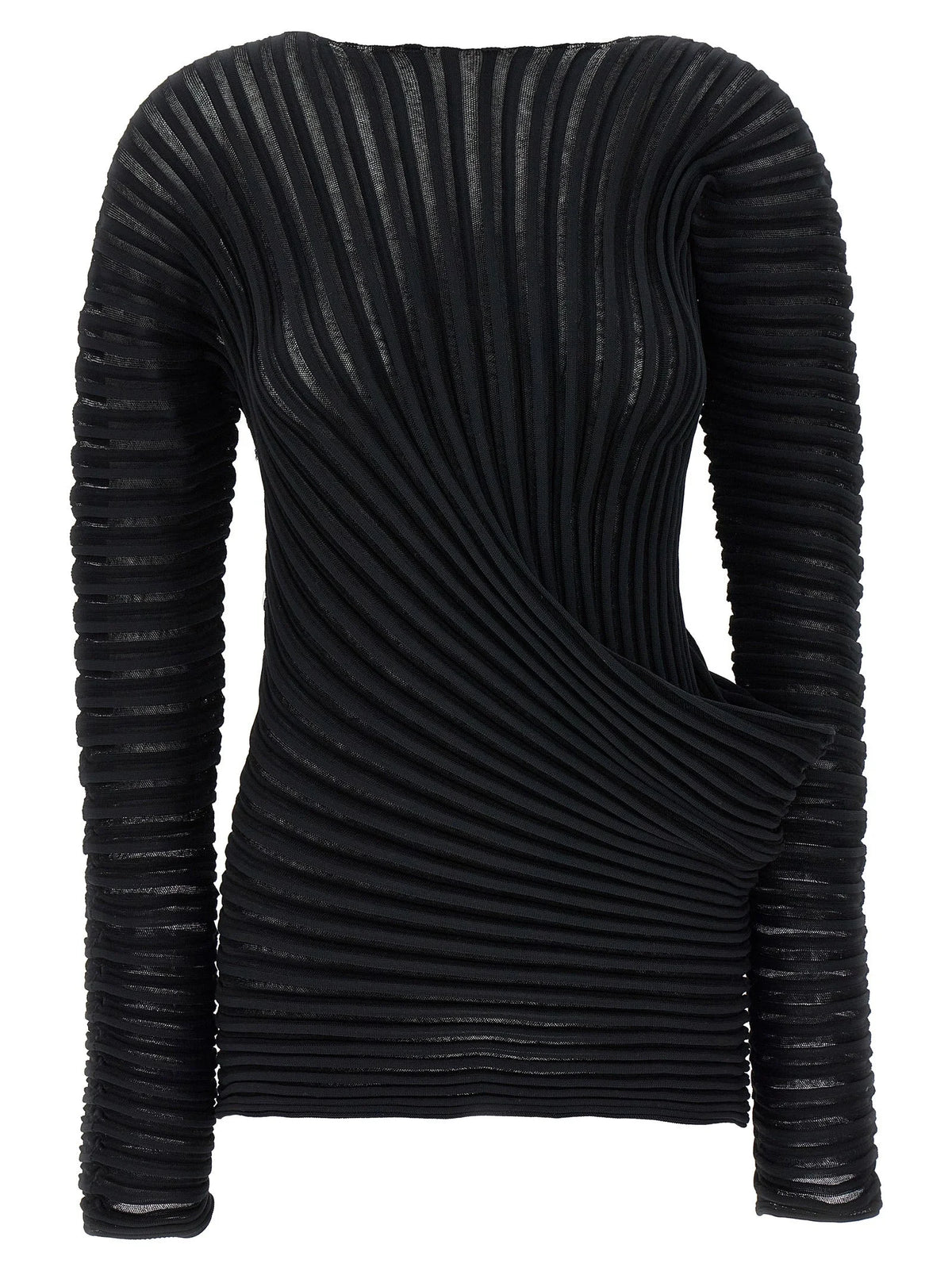 Issey Miyake Black Polyester Shirt - 2