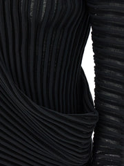 Issey Miyake Black Polyester Shirt - 2