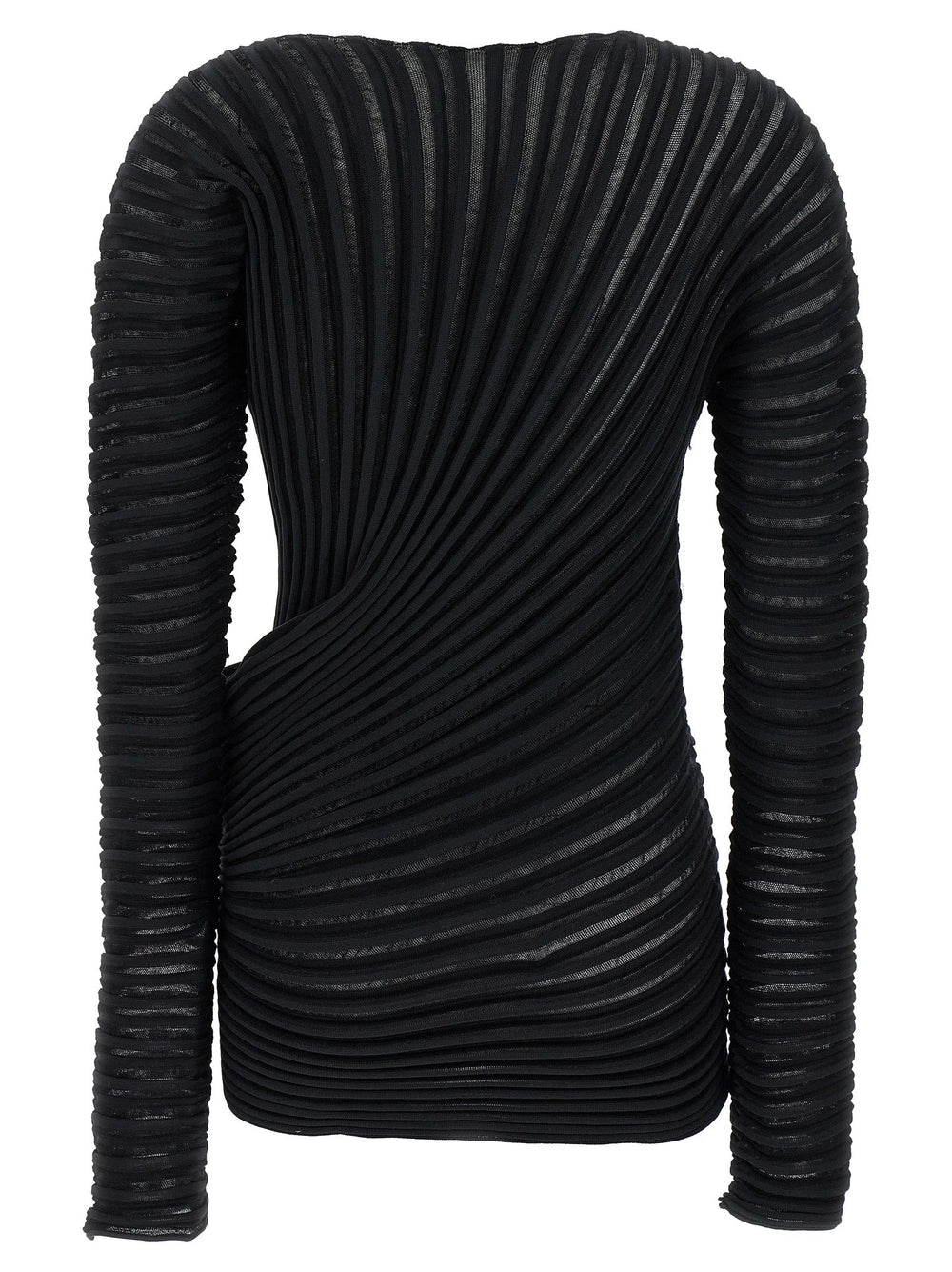 Issey Miyake Black Polyester Shirt - 2