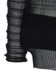 Issey Miyake Black Polyester Sweatshirt - 2