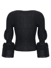 Issey Miyake Black Polyester Sweatshirt - 2