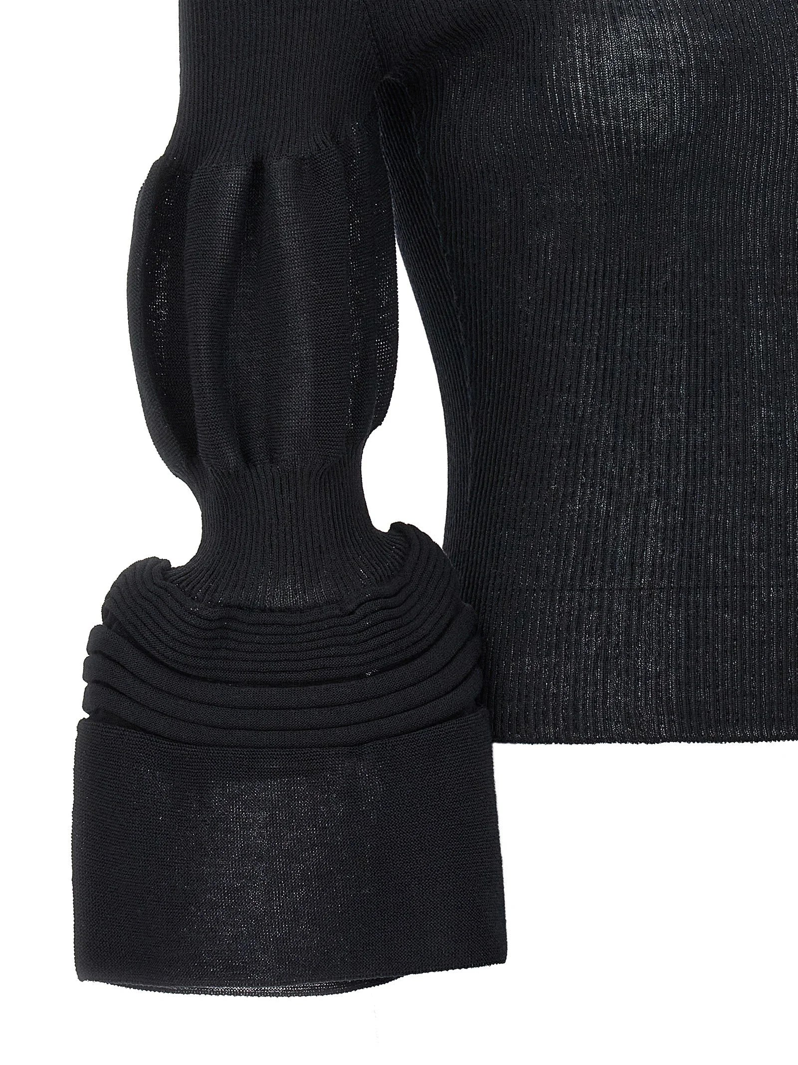 Issey Miyake Black Polyester Sweatshirt - 2