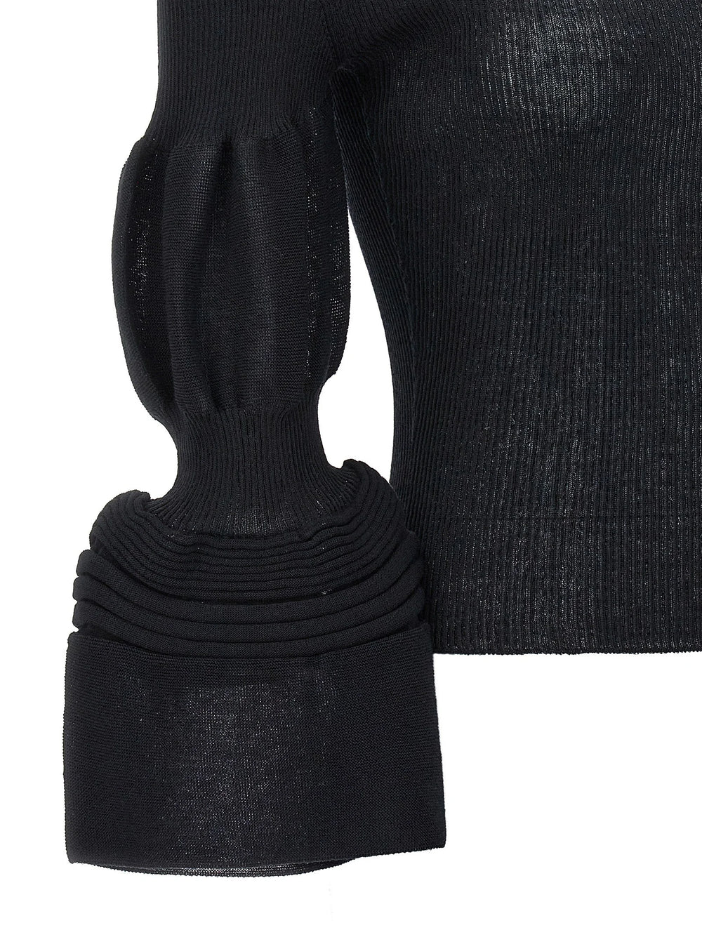 Issey Miyake Black Polyester Sweatshirt - 2