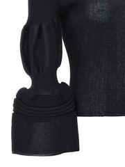 Issey Miyake Black Polyester Sweatshirt - 2