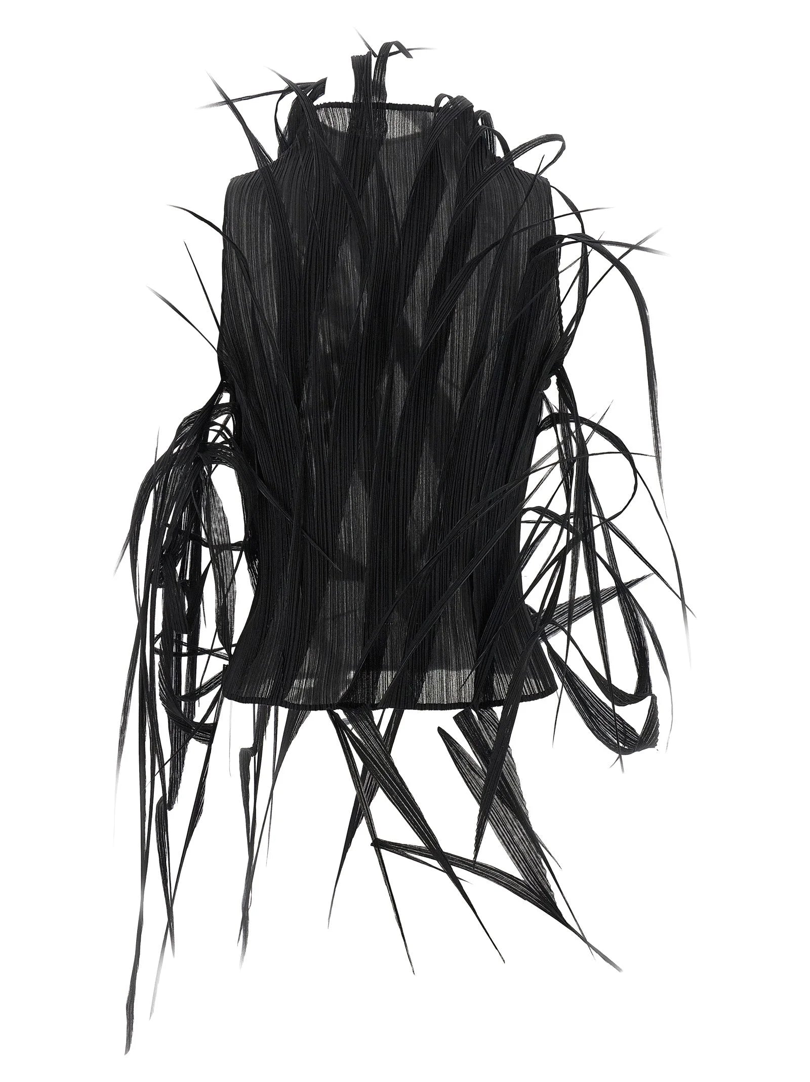 Issey Miyake Black Polyester Tank Tops - 2