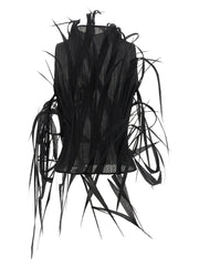 Issey Miyake Black Polyester Tank Tops - 2