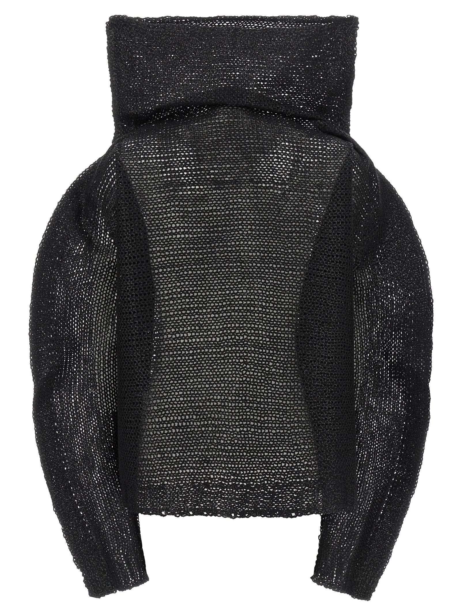Issey Miyake Black Wool Sweatshirt - 2