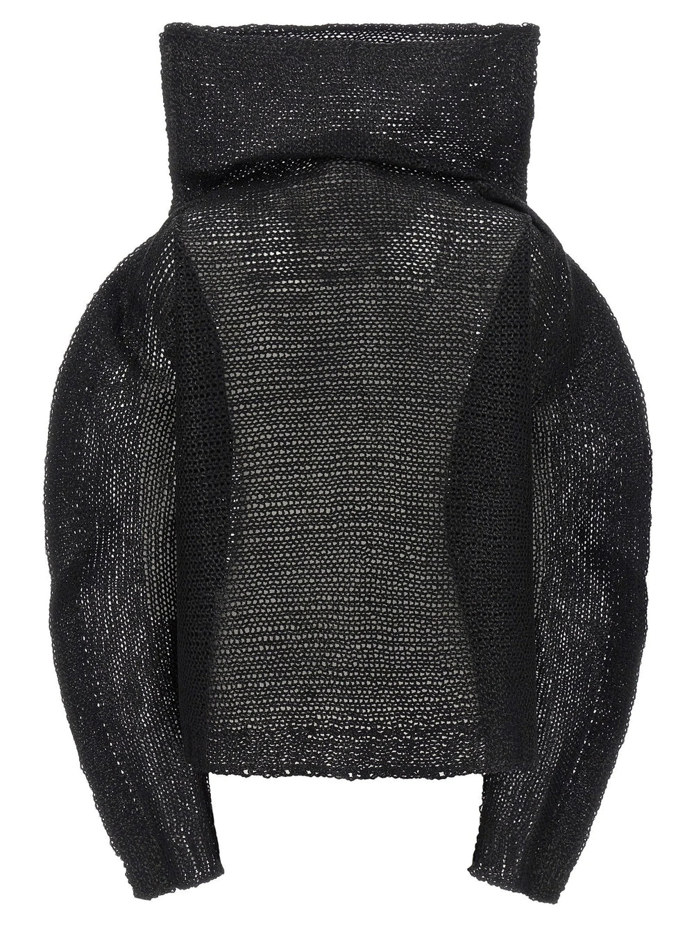 Issey Miyake Black Wool Sweatshirt - 2