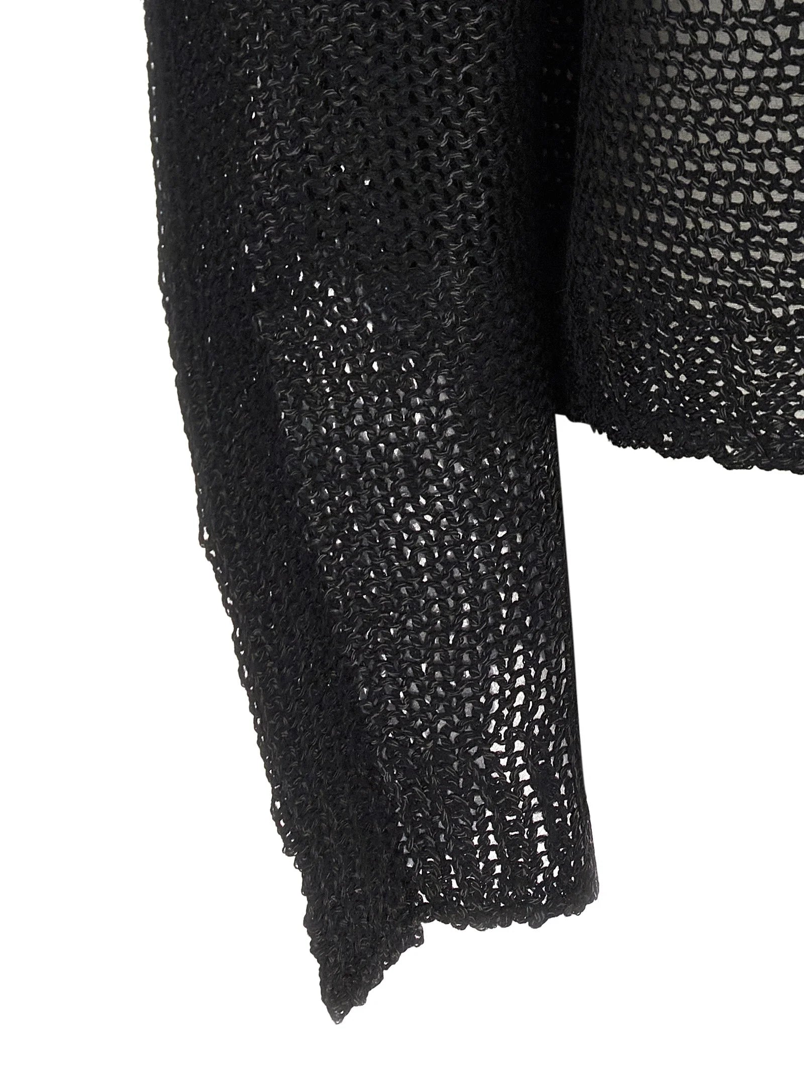 Issey Miyake Black Wool Sweatshirt - 2