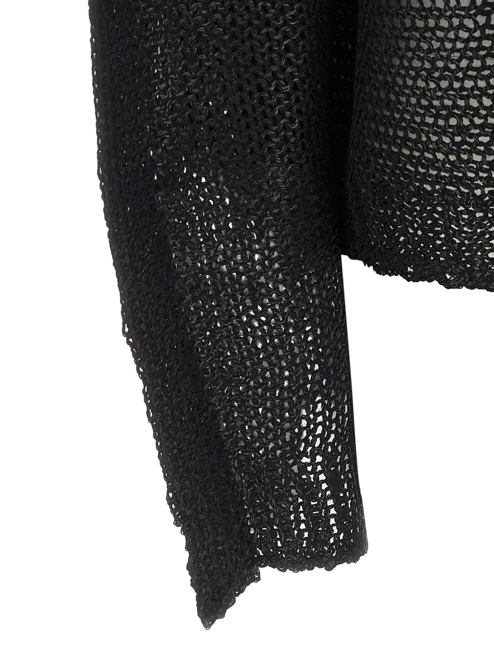 Issey Miyake Black Wool Sweatshirt - 2