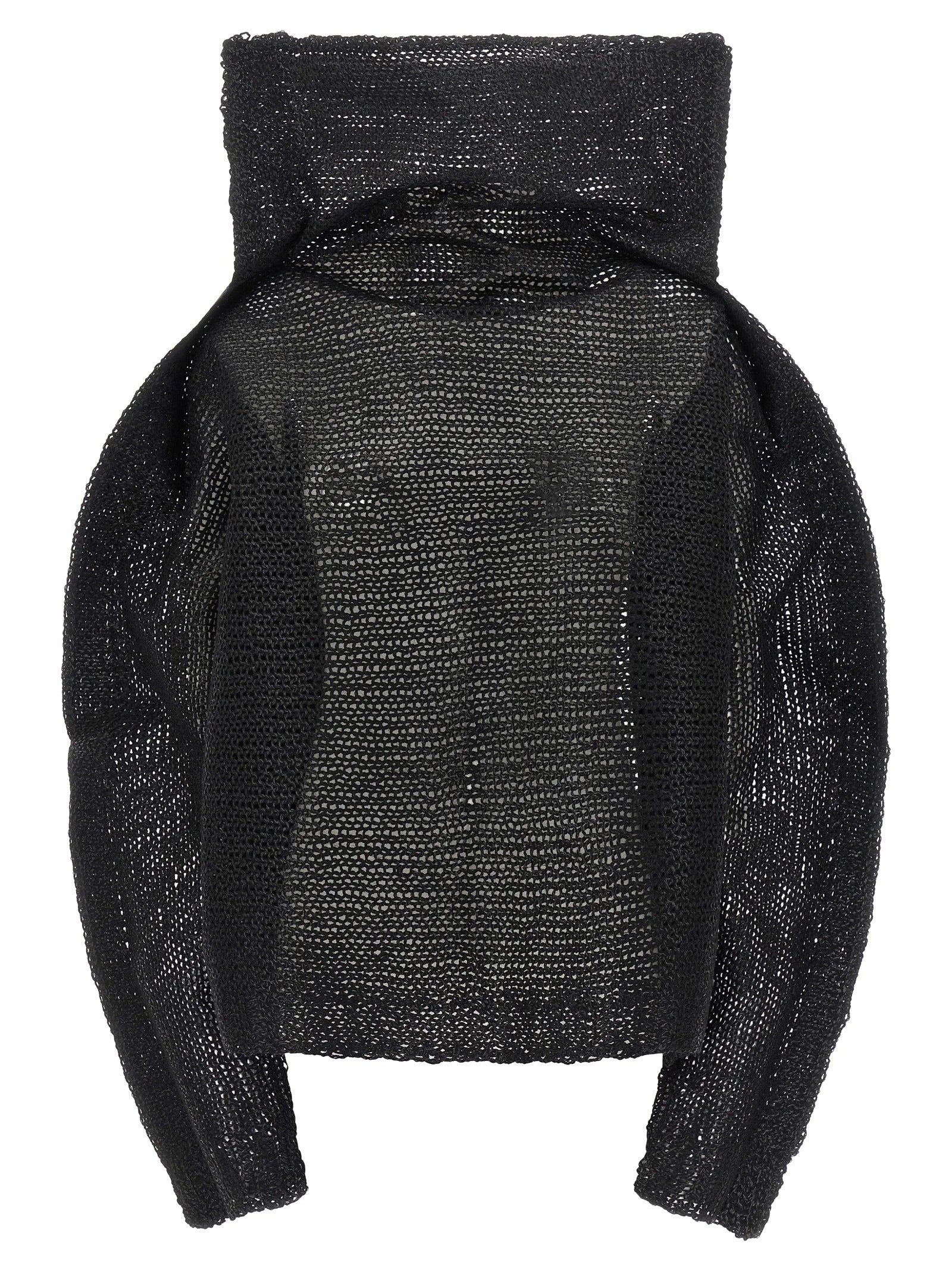 Issey Miyake Black Wool Sweatshirt - 2
