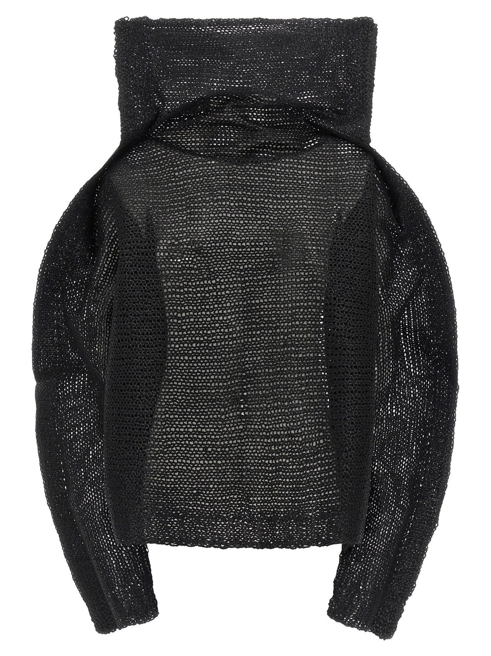 Issey Miyake Black Wool Sweatshirt - 2