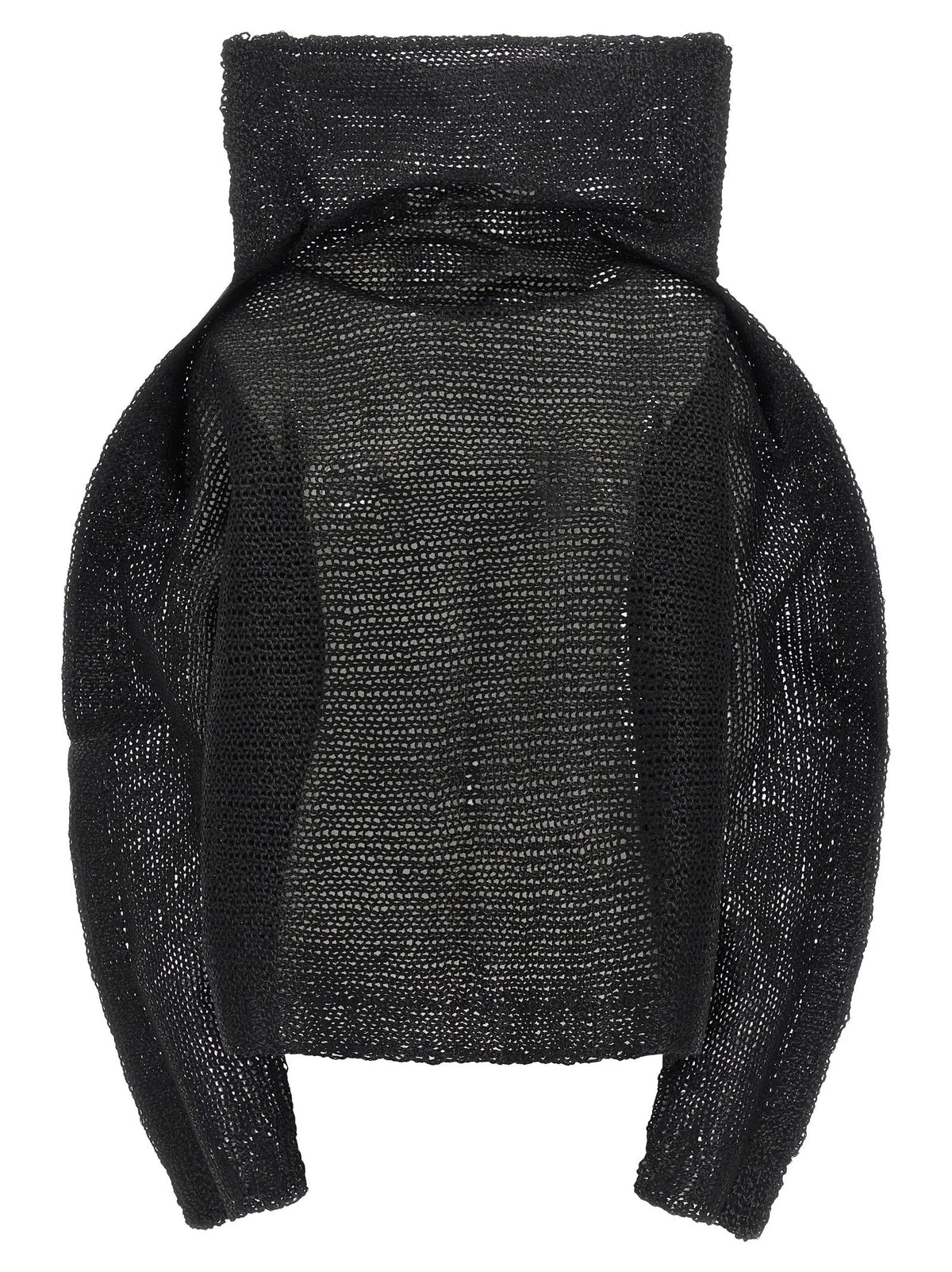 Issey Miyake Black Wool Sweatshirt - 2