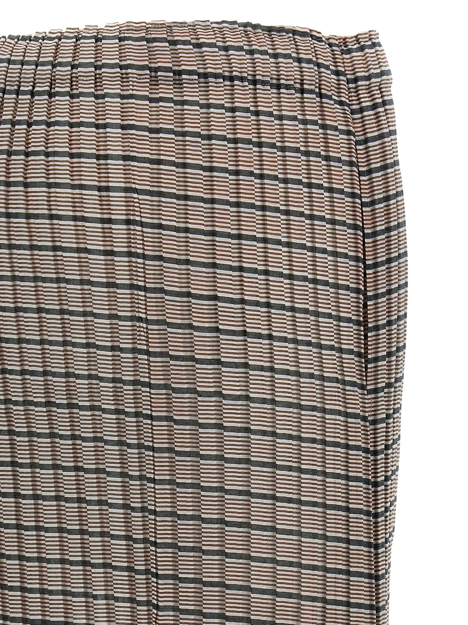 Issey Miyake Brown Polyester Mini Skirt - 2