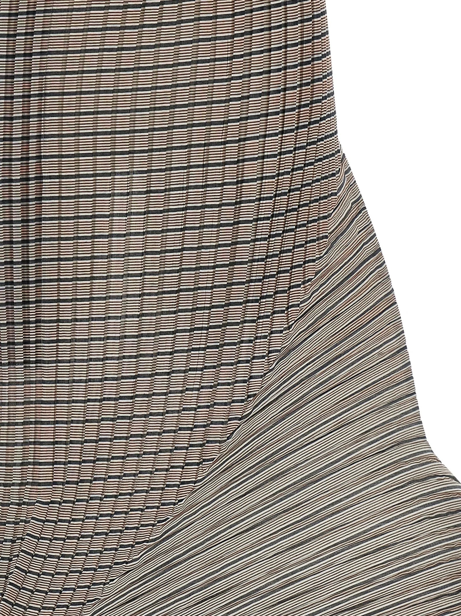 Issey Miyake Brown Polyester Mini Skirt - 2