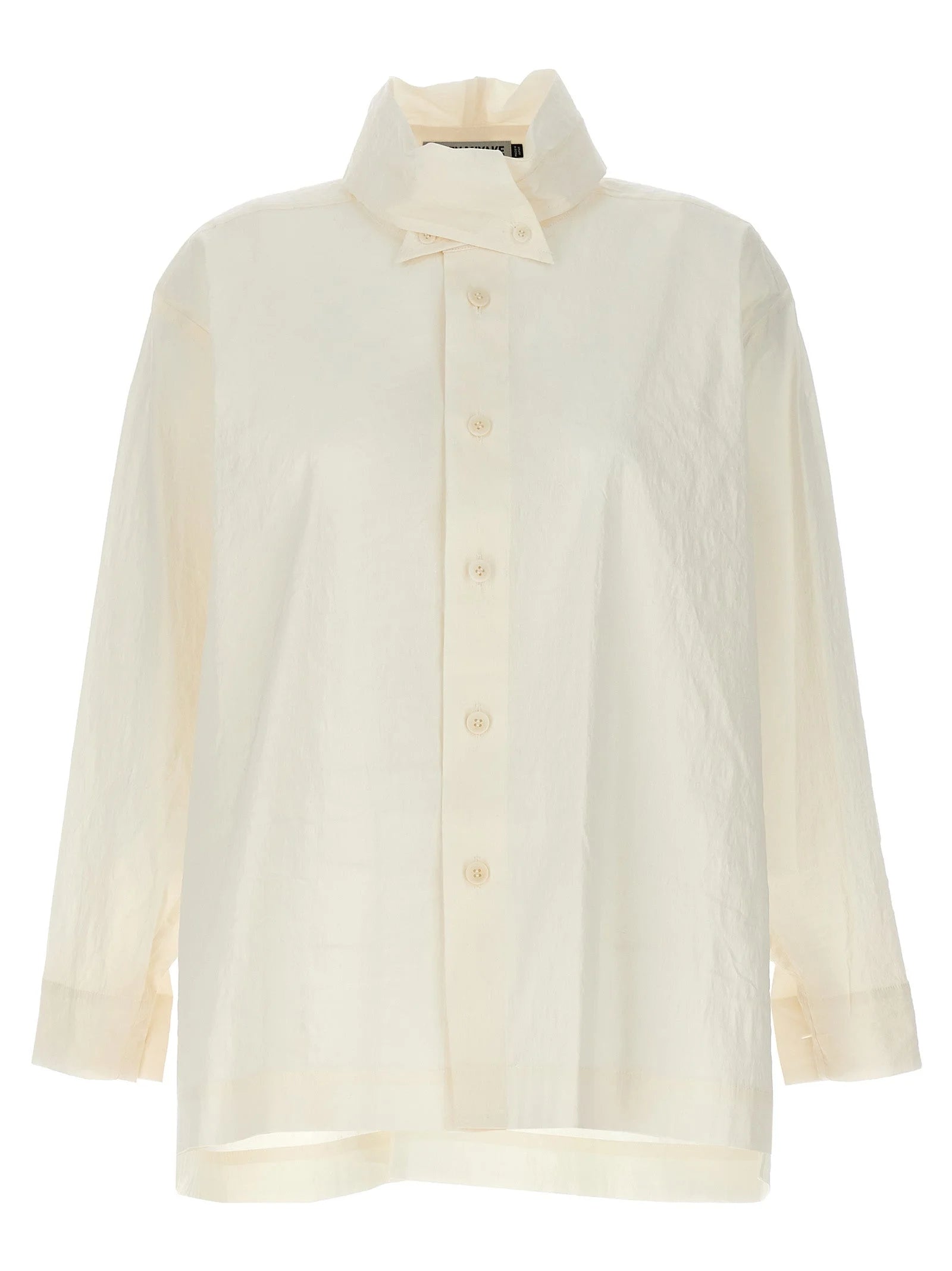 Issey Miyake White Fibers Blouse - 2