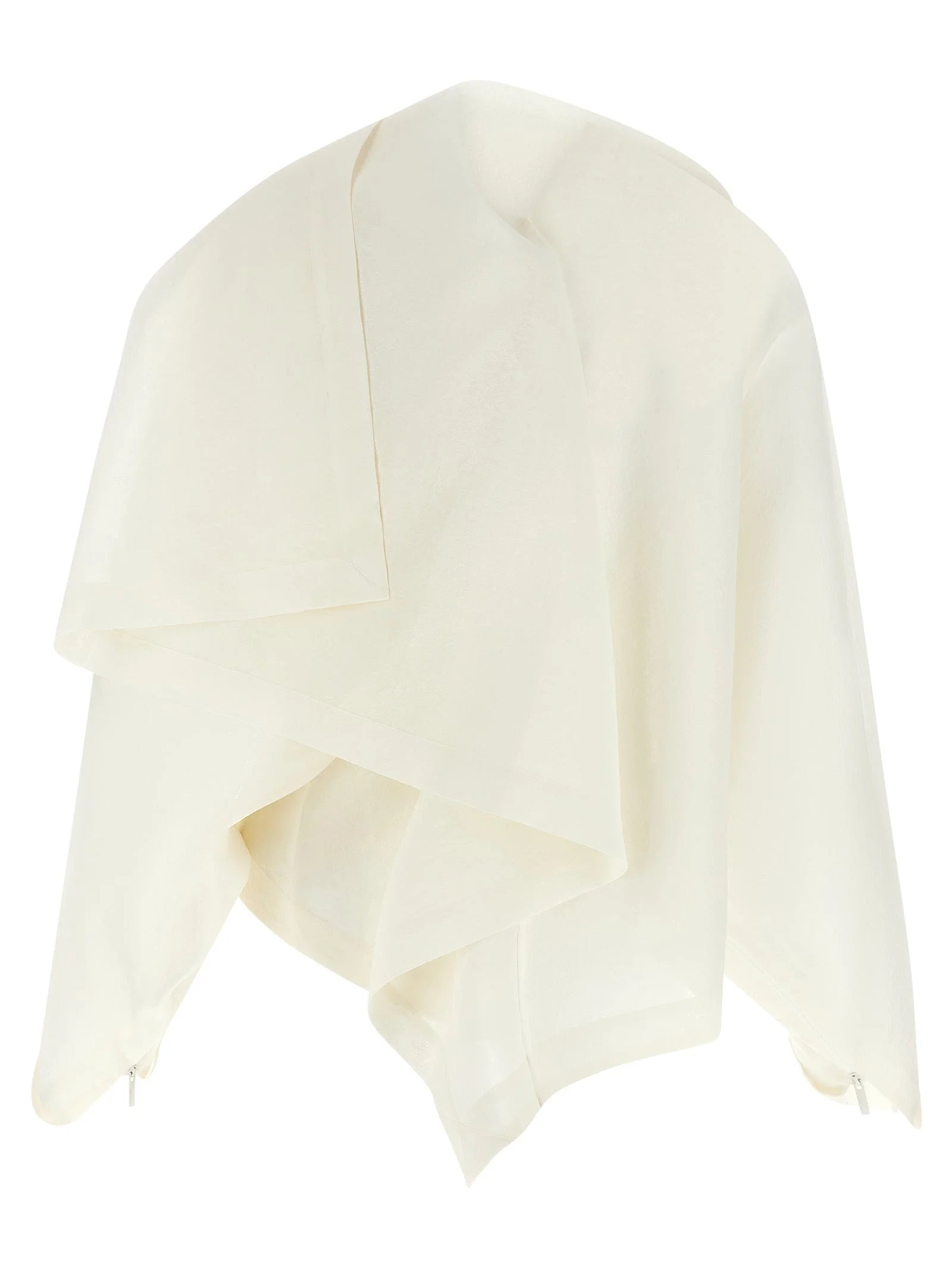 Issey Miyake White Paper Jacket - 2