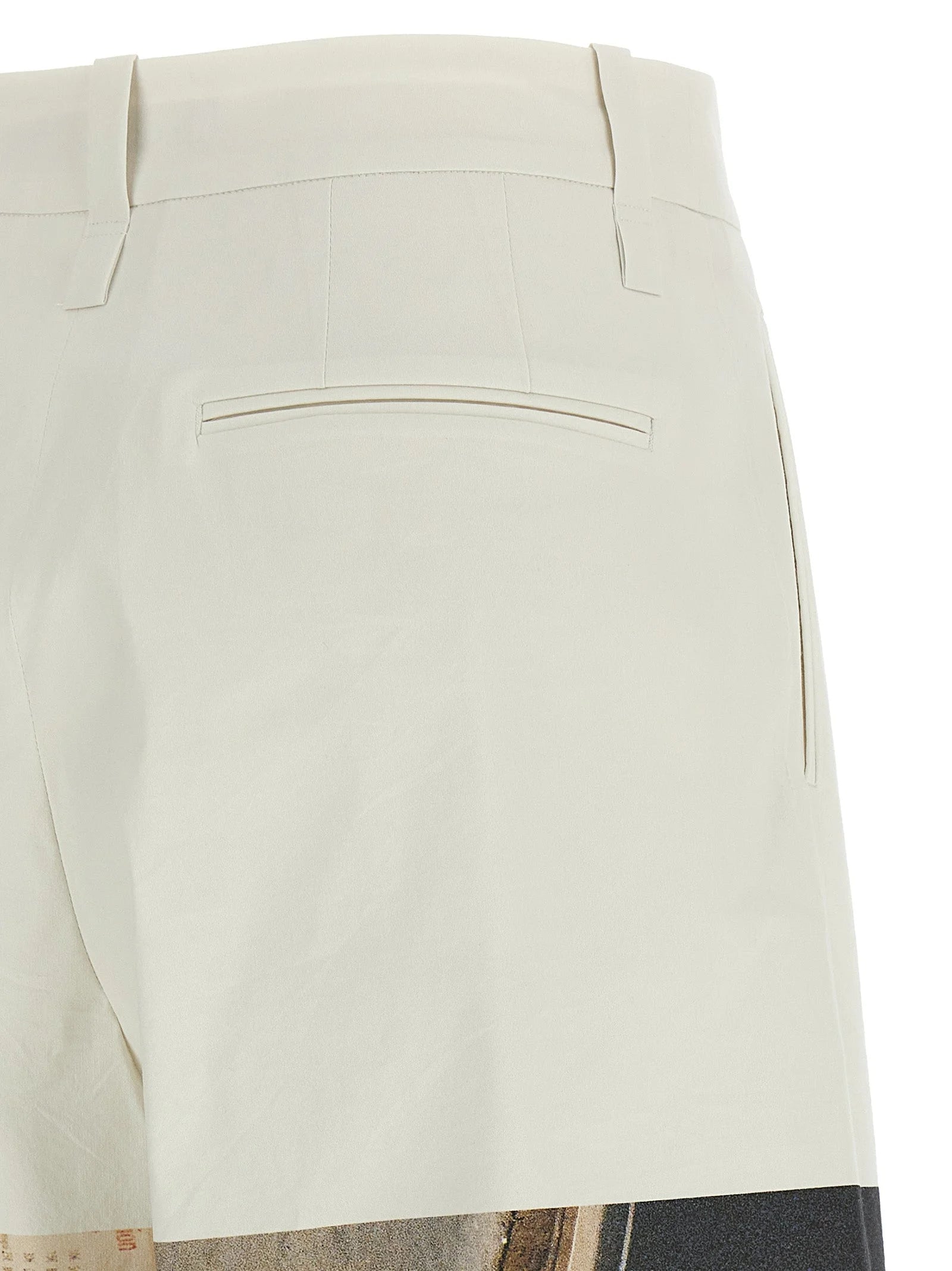 Issey Miyake White Polyamide Casual Pants - 2