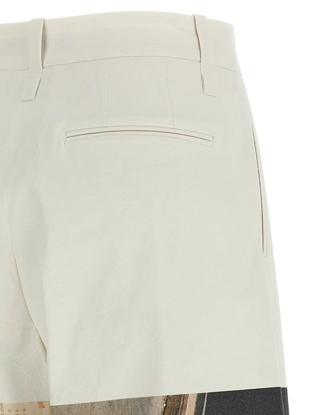 Issey Miyake White Polyamide Casual Pants - 2