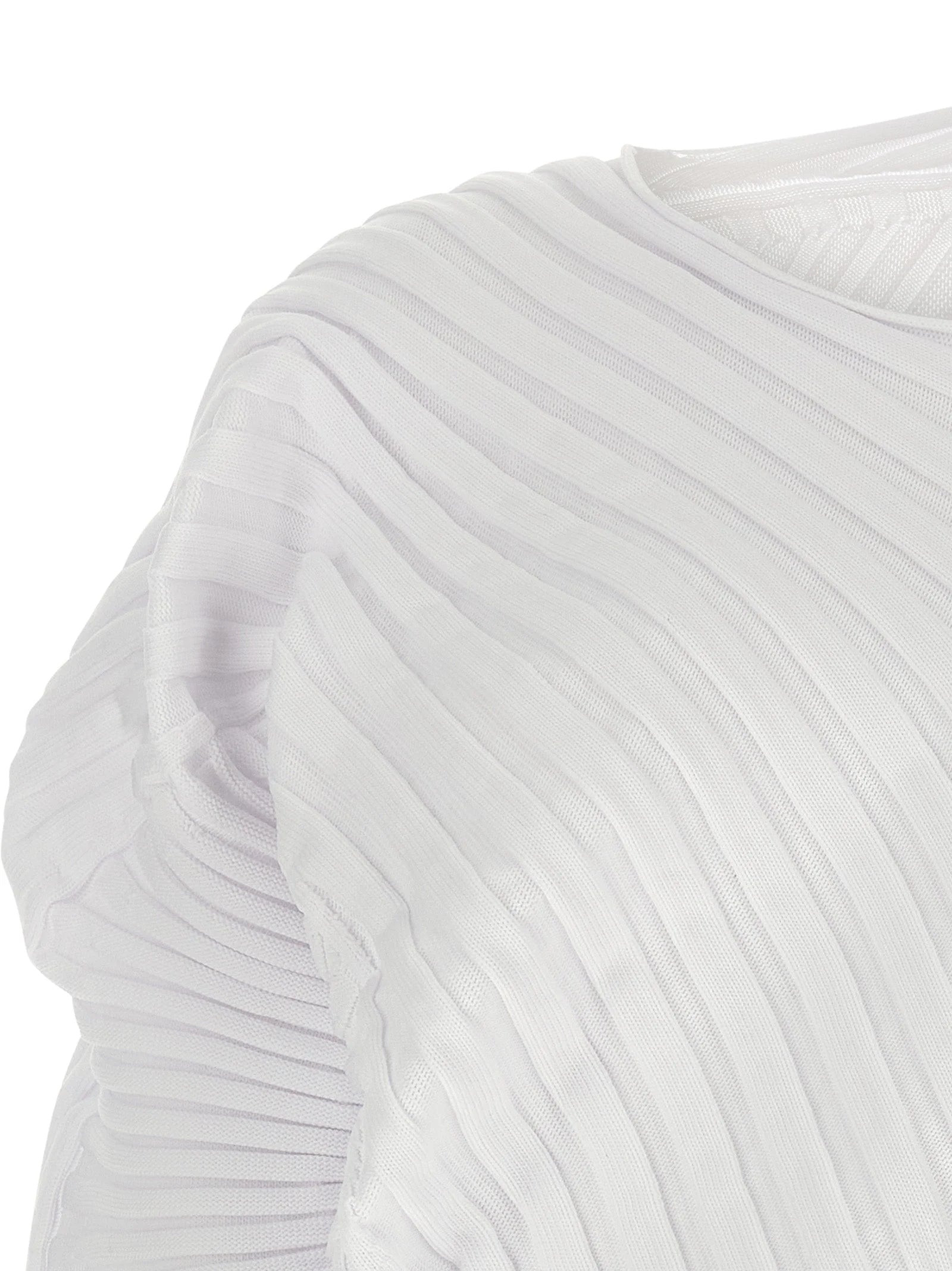 Issey Miyake White Polyester Casual Dress - 2