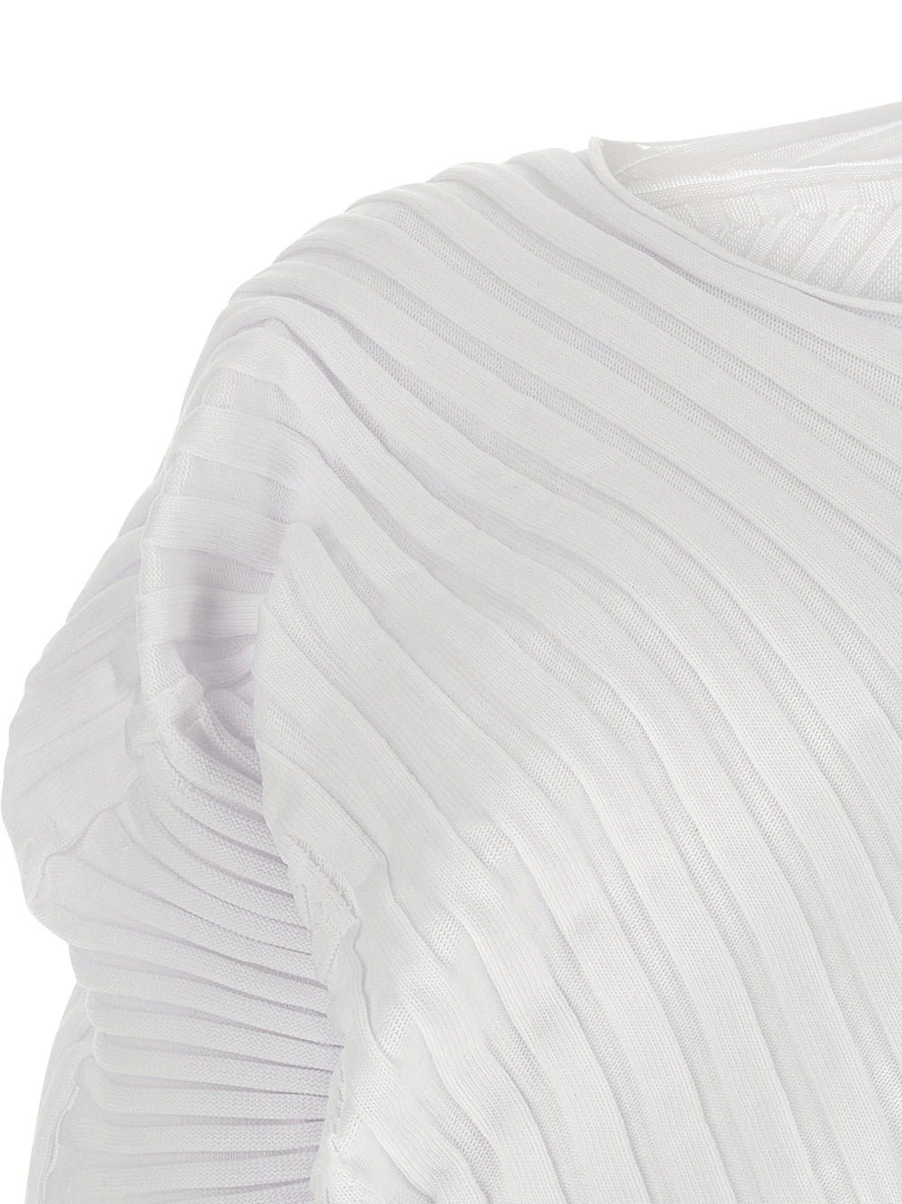 Issey Miyake White Polyester Casual Dress - 2