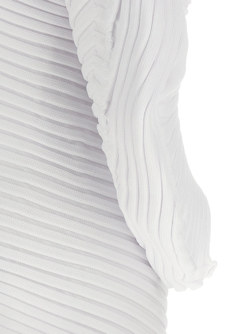 Issey Miyake White Polyester Casual Dress - 2