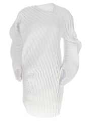 Issey Miyake White Polyester Casual Dress - 2