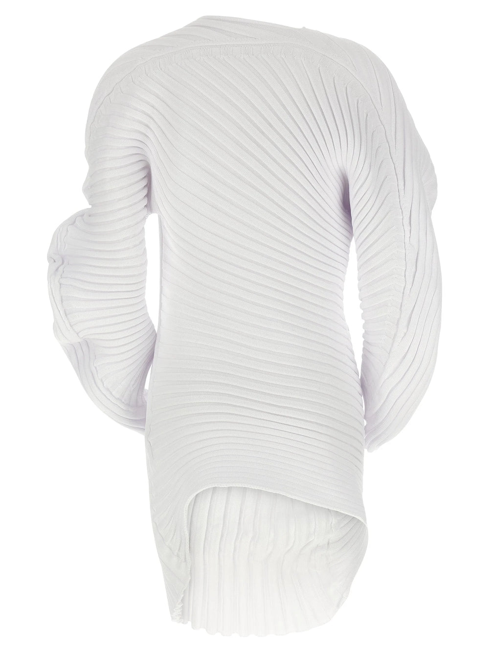 Issey Miyake White Polyester Casual Dress - 2