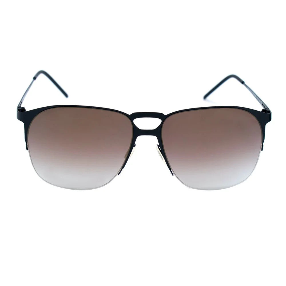 Italia Independent Black Metal Sunglasses