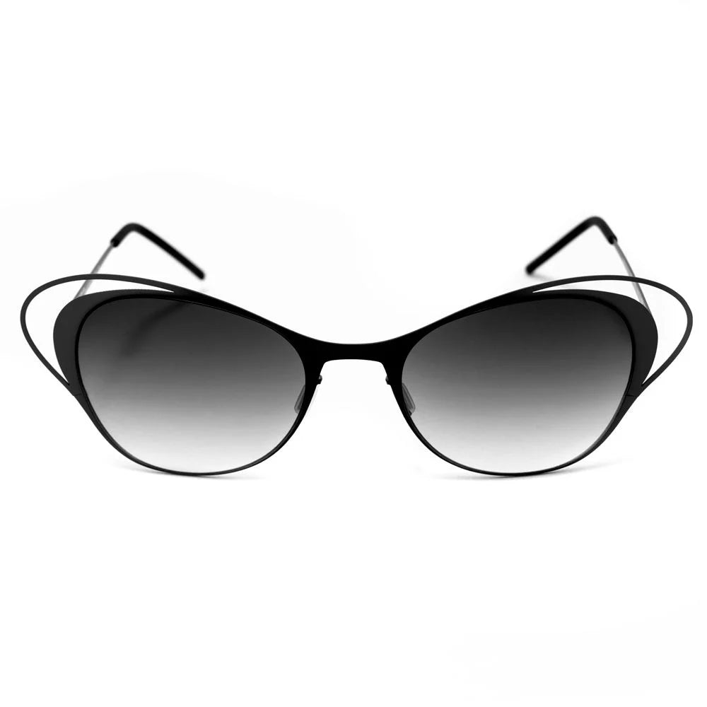 Italia Independent Black Metal Sunglasses - Sunglasses