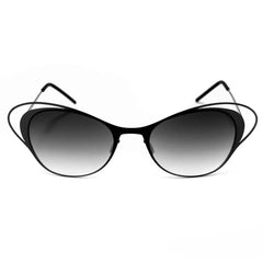 Italia Independent Black Metal Sunglasses - Sunglasses
