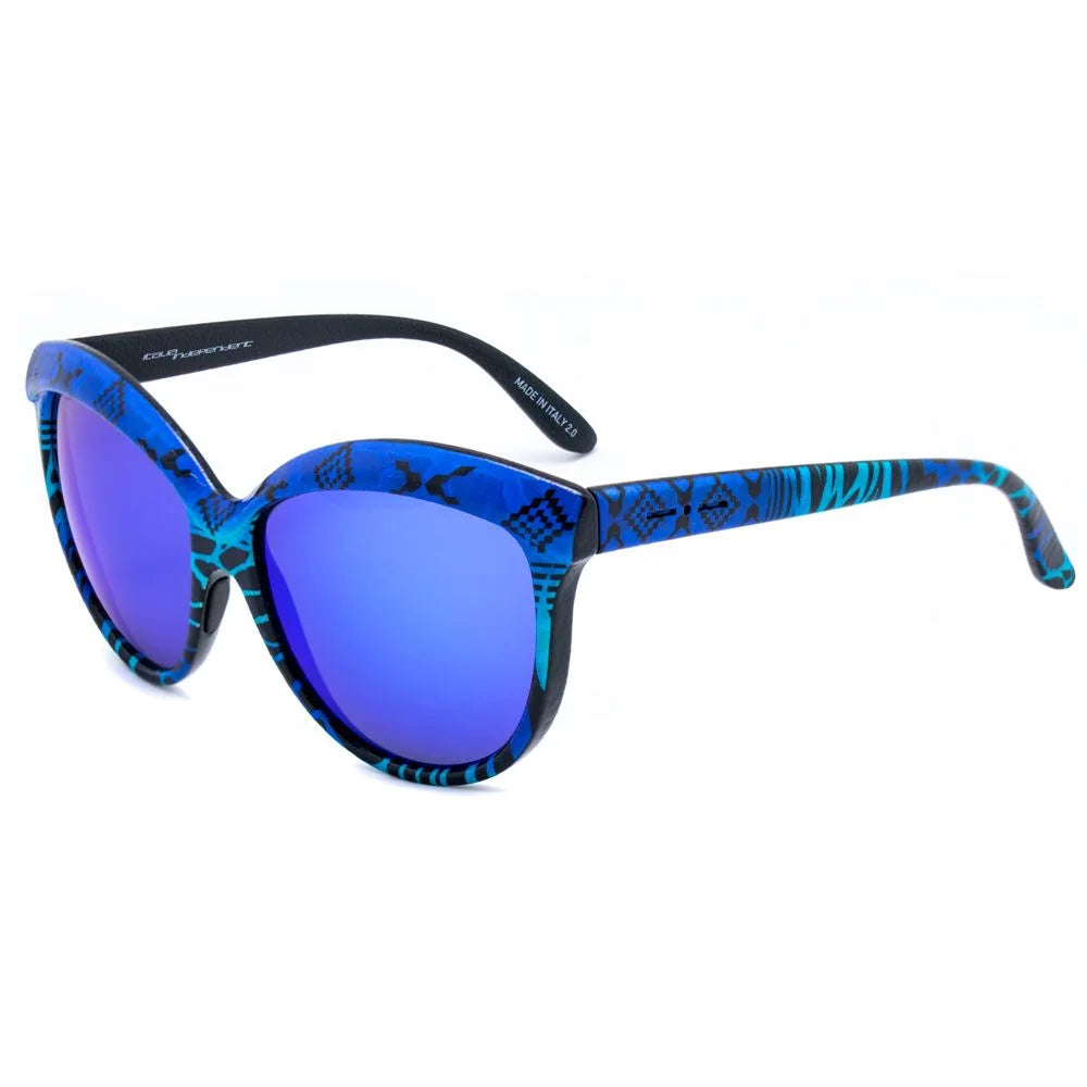 Italia Independent Blue Acetate Sunglasses