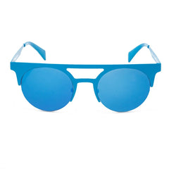 Italia Independent Blue Metal Sunglasses - Sunglasses