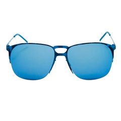 Italia Independent Blue Metal Sunglasses