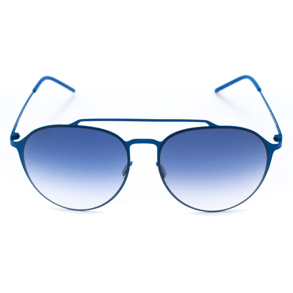 Italia Independent Blue Metal Sunglasses