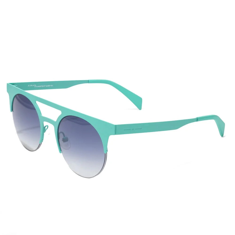 Italia Independent Blue Metal Sunglasses - Sunglasses