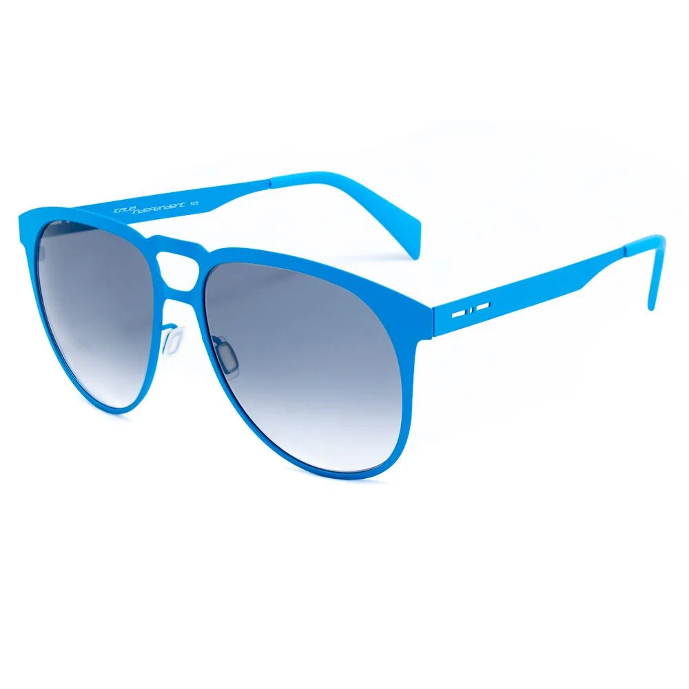 Italia Independent Blue Metal Sunglasses