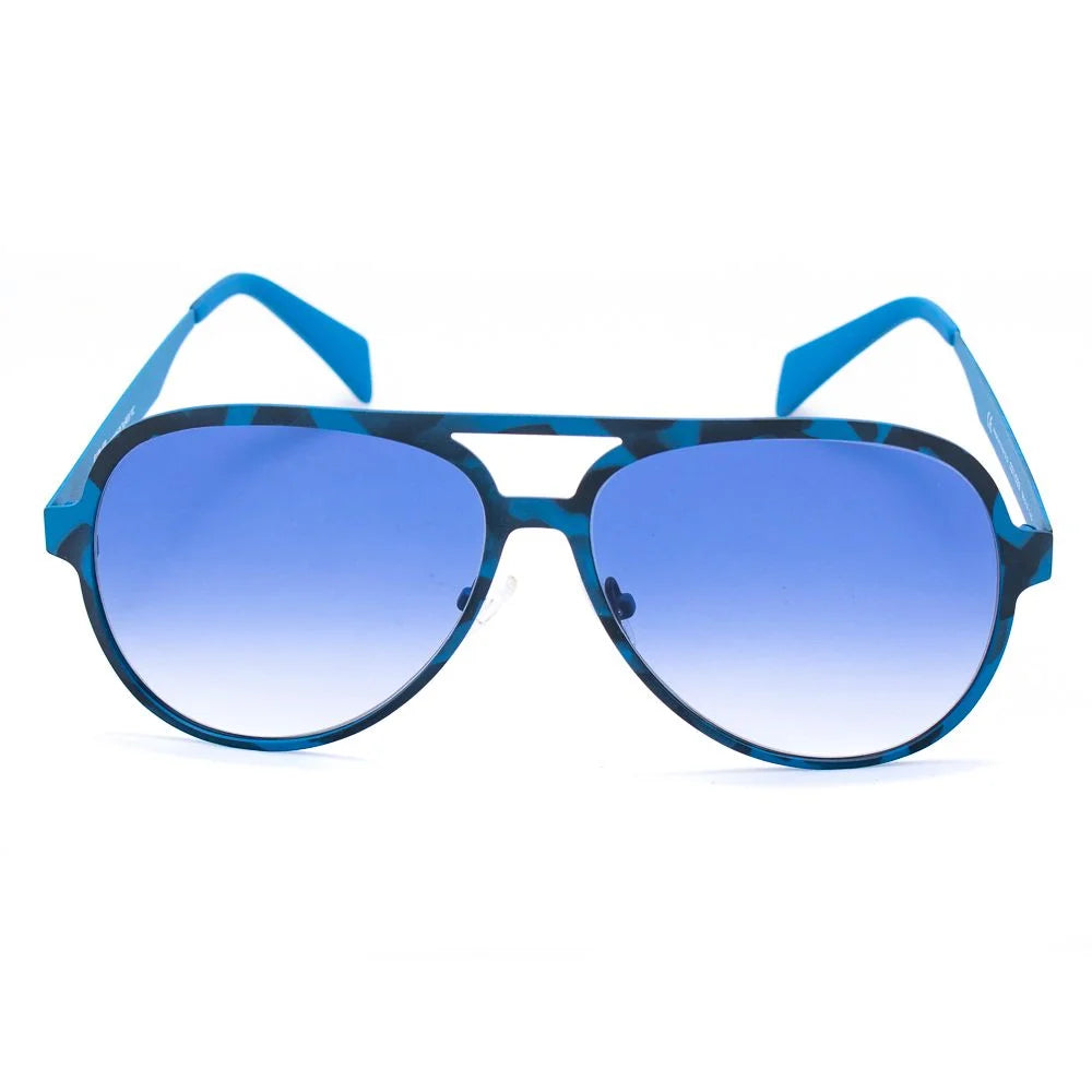 Italia Independent Blue Metal Sunglasses - Sunglasses